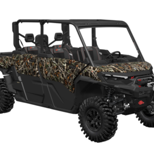 2026 Can-Am® Defender MAX X mr HD11 with half-doors Dark Wildland Camo
