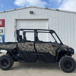 2026 Can-Am® Defender MAX X mr HD11 with half-doors Dark Wildland Camo