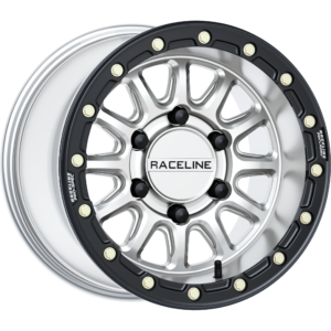 Alpha Hyper Wheel 6/139.7 Hyper Silver/Blk 15x10 (+10mm)