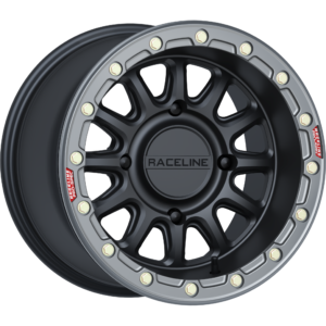 Alpha Wheel 4/137 Blk/Gunmetal 15x10 (+10mm)