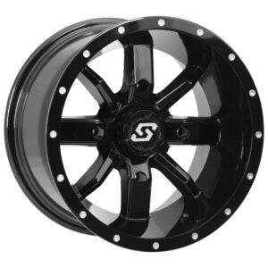 Hollow Point Wheel 14x10 4/110 5+5 (0mm) Black