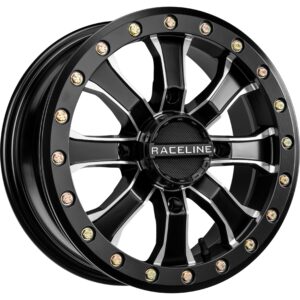 Mamba Bdlk Wheel 15x6 4/156 5+1 (+40mm) Blk/Machined
