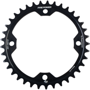 Fire Power Rear Sprocket Steel 37t Blk