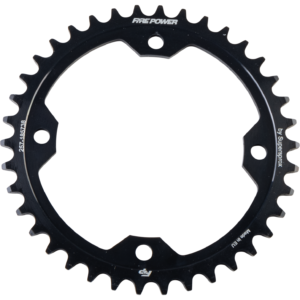 Fire Power Rear Sprocket Steel 38t Blk