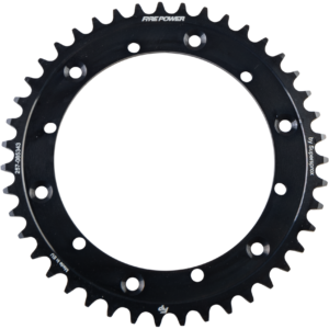 Fire Power Rear Sprocket Steel 43t Blk