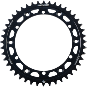 Fire Power Rear Sprocket Steel 44t Blk
