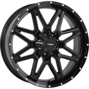 St7 Wheel 20x7 4+3 (+10mm) 4/137 & 4/156 Gloss Black