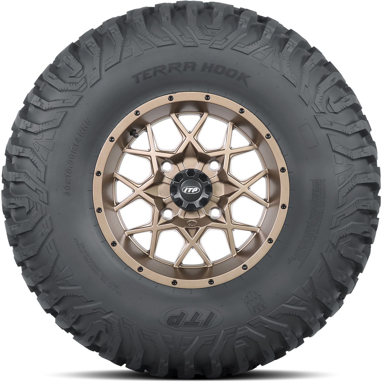 Tire Terra Hook Front/Rear 32x10r15 8 Ply Radial - Image 2